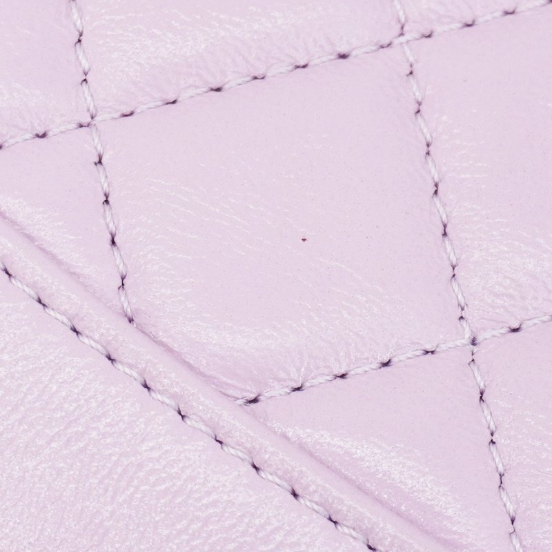 Chanel 展示品 31 Bag 油蠟羊皮金釦雙鍊手提斜背包-Mini(AS4133-粉紅)-7