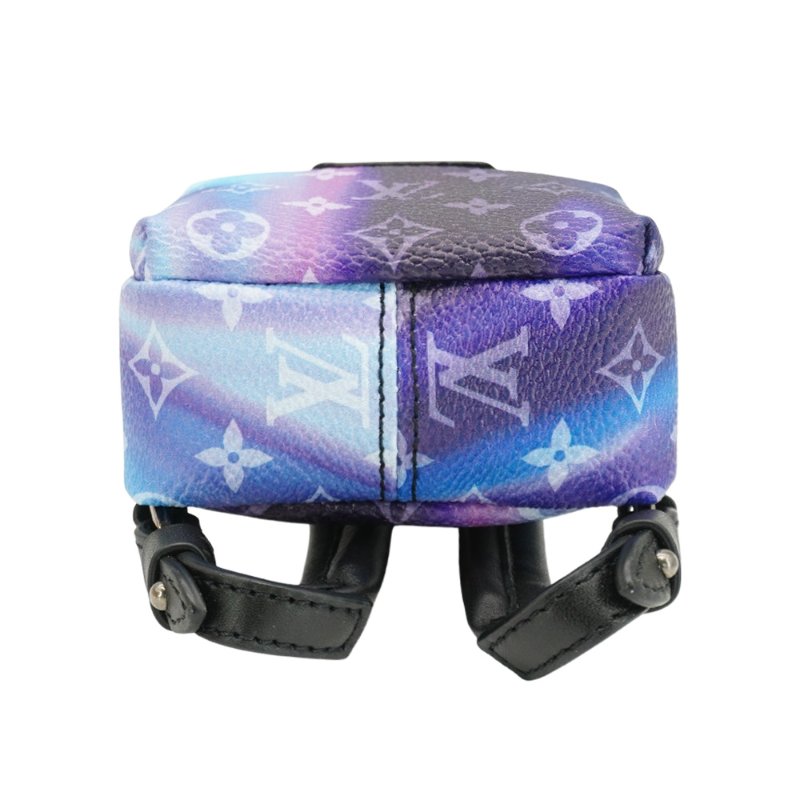 Louis Vuitton 印花帆布迷你後背包吊飾(M00482-幻彩)-3