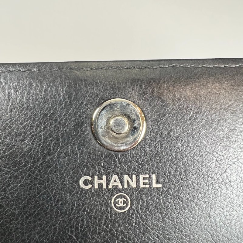 CHANEL BOY V字紋二合一WOC包 A80546/保卡款21開-10