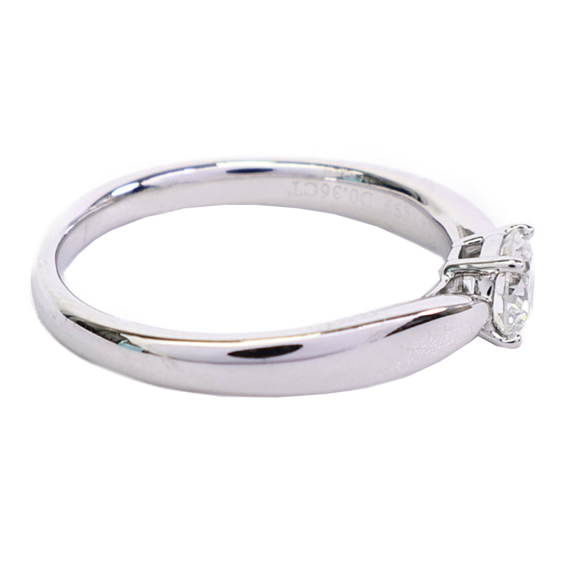 TIFFANY&CO PT950白金Diamond Ring鑽石戒指-3