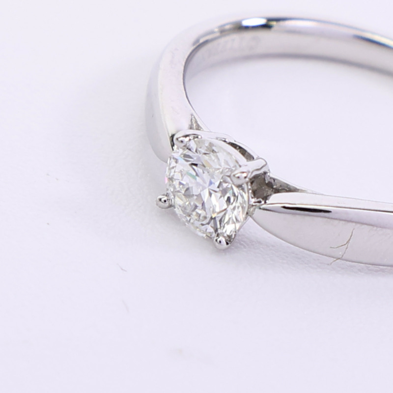 TIFFANY&CO PT950白金Diamond Ring鑽石戒指-5
