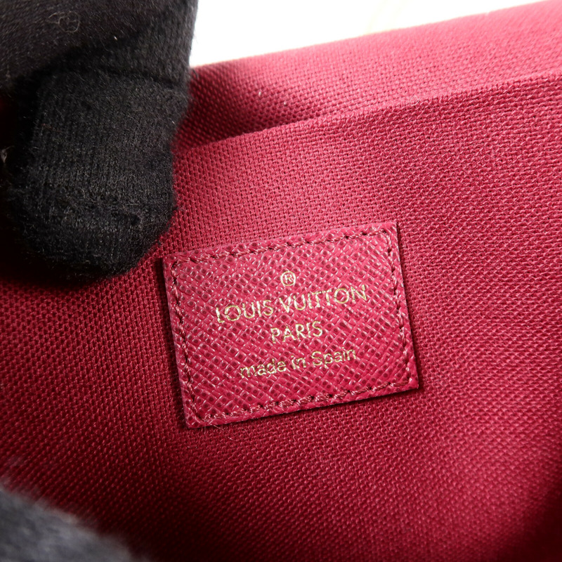LOUIS VUITTON Monogram Pochette Felicie鏈帶肩背袋-5