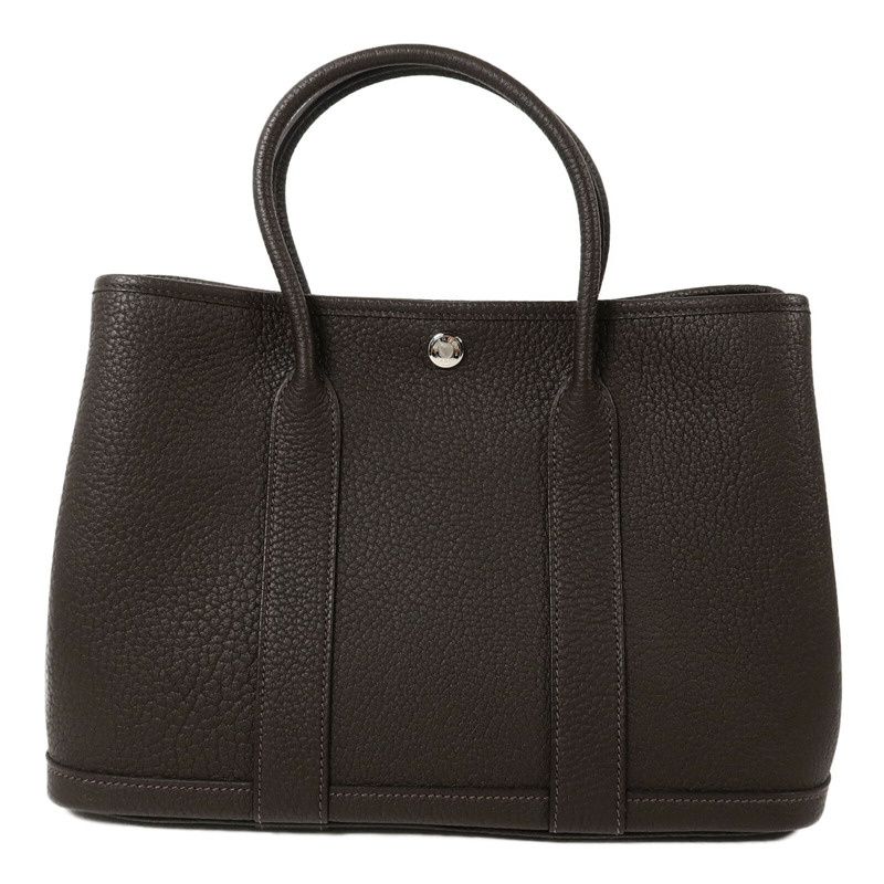 HERMES Negonda皮革Garden Party TPM手挽袋Ebene-1