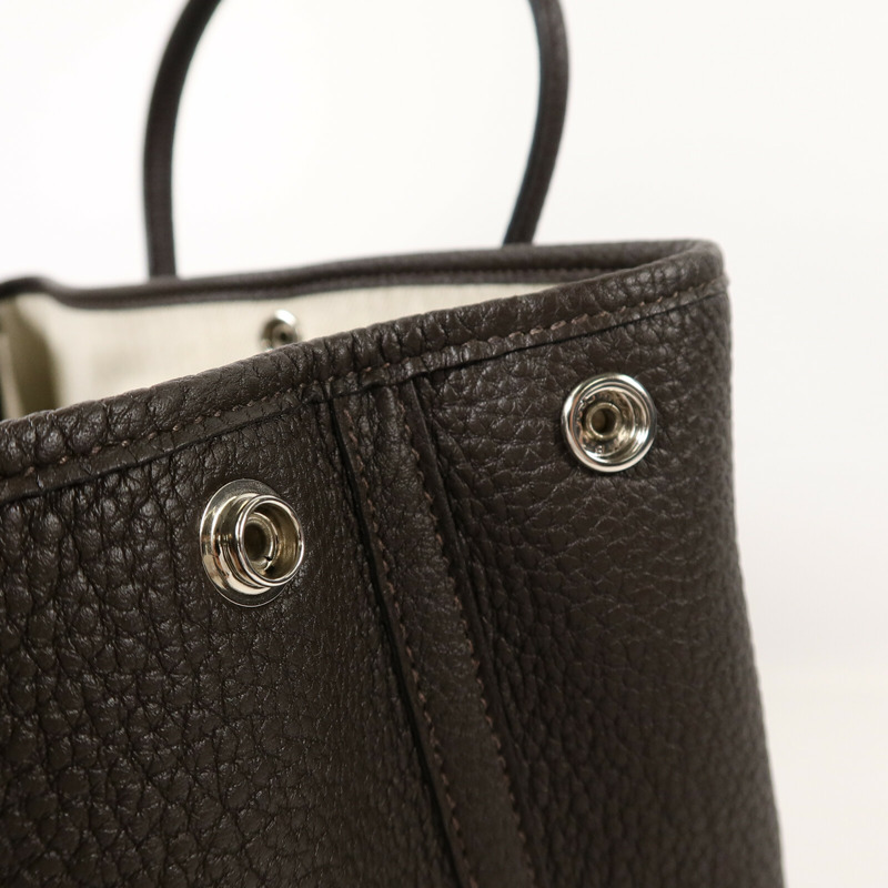 HERMES Negonda皮革Garden Party TPM手挽袋Ebene-6