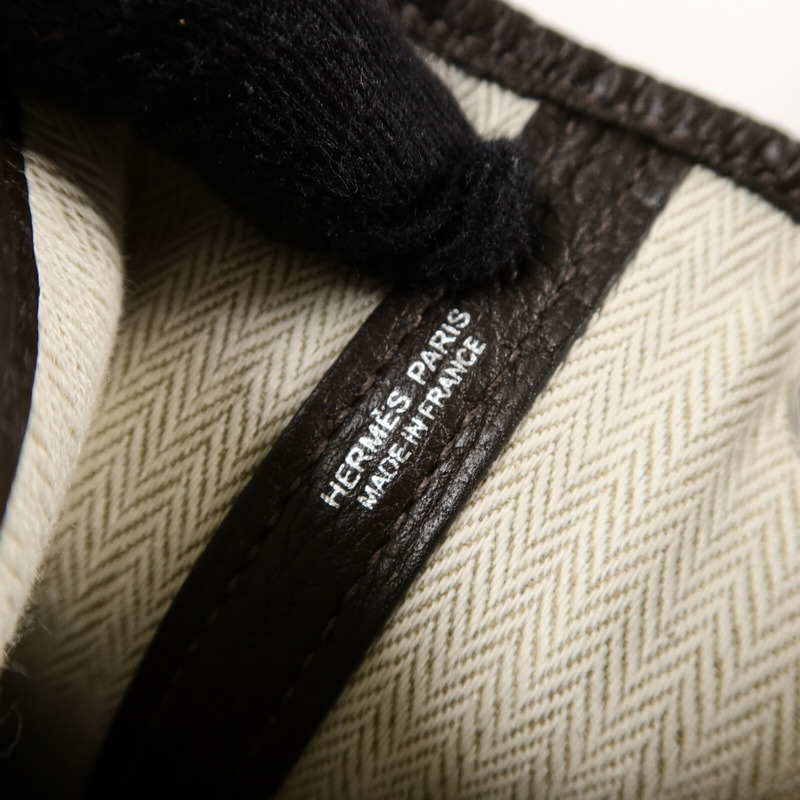 HERMES Negonda皮革Garden Party TPM手挽袋Ebene-8