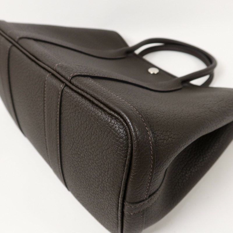 HERMES Negonda皮革Garden Party TPM手挽袋Ebene-10