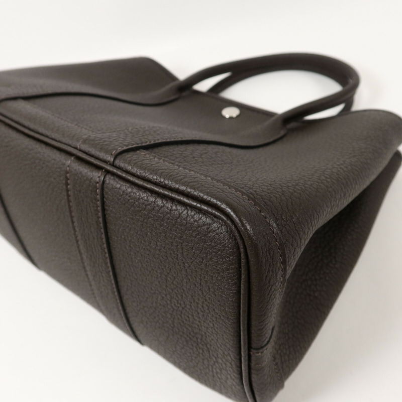 HERMES Negonda皮革Garden Party TPM手挽袋Ebene-12