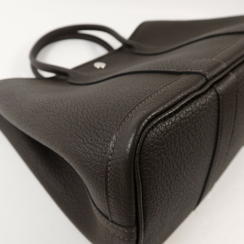 HERMES Negonda皮革Garden Party TPM手挽袋Ebene-13