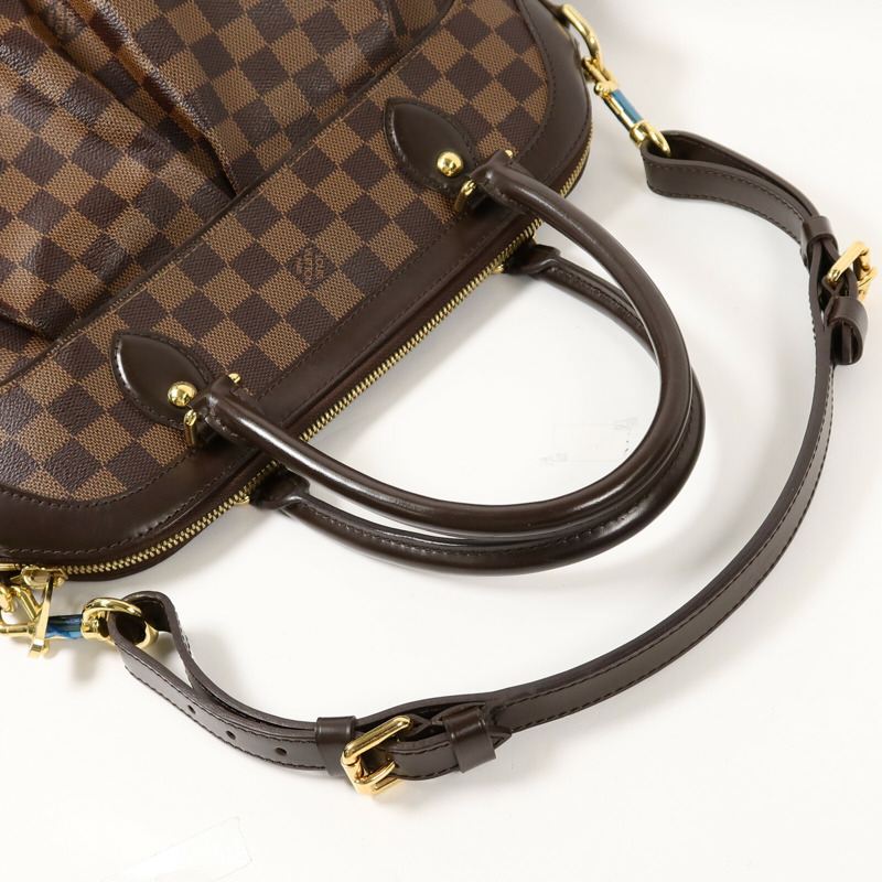 LOUIS VUITTON Damier Trevi GM手挽肩背兩用袋-11