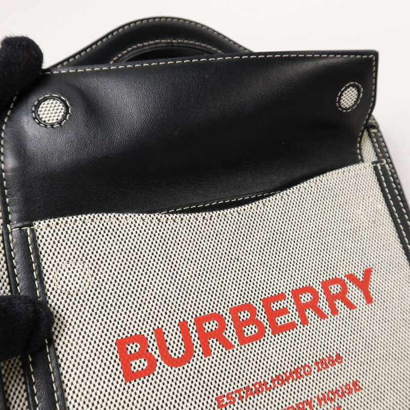 BURBERRY 帆布2 Way Shoulder Bag手挽肩背兩用袋-6