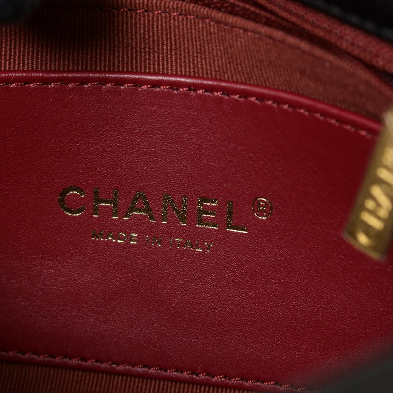 CHANEL 羊皮皮革Chain Shoulder Bag鏈帶肩背袋-7
