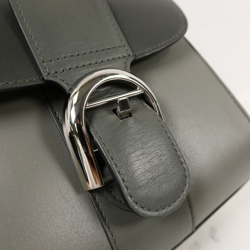 Delvaux 牛皮皮革Brilliant Mini手挽肩背兩用袋-6