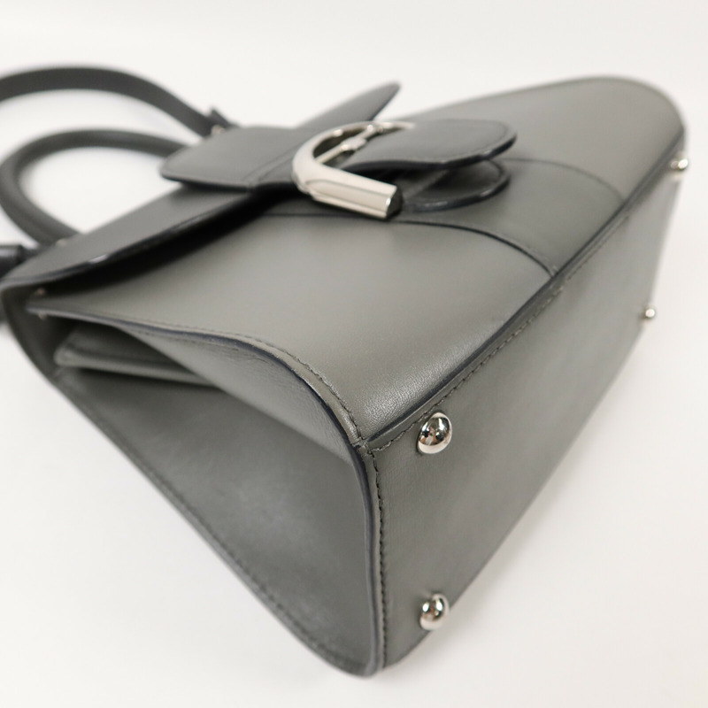 Delvaux 牛皮皮革Brilliant Mini手挽肩背兩用袋-13