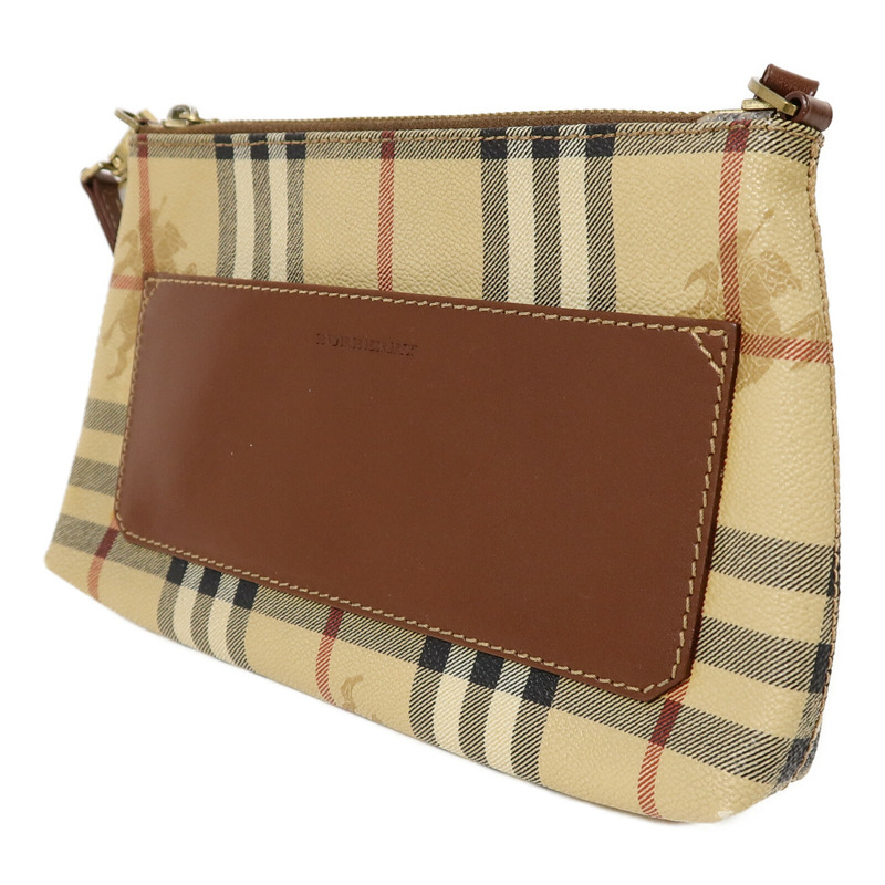 BURBERRY 塗層帆布Pouch手拿包-2
