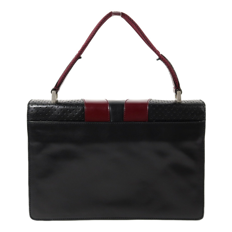 PRADA 牛皮皮革Vitello Drive Handle Bag手挽袋-1