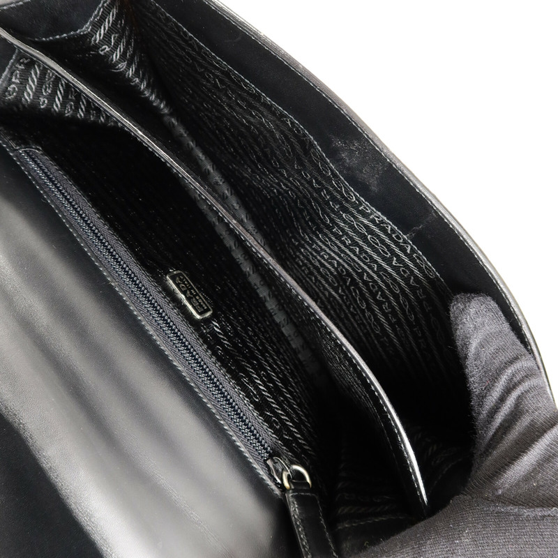 PRADA 牛皮皮革Vitello Drive Handle Bag手挽袋-4