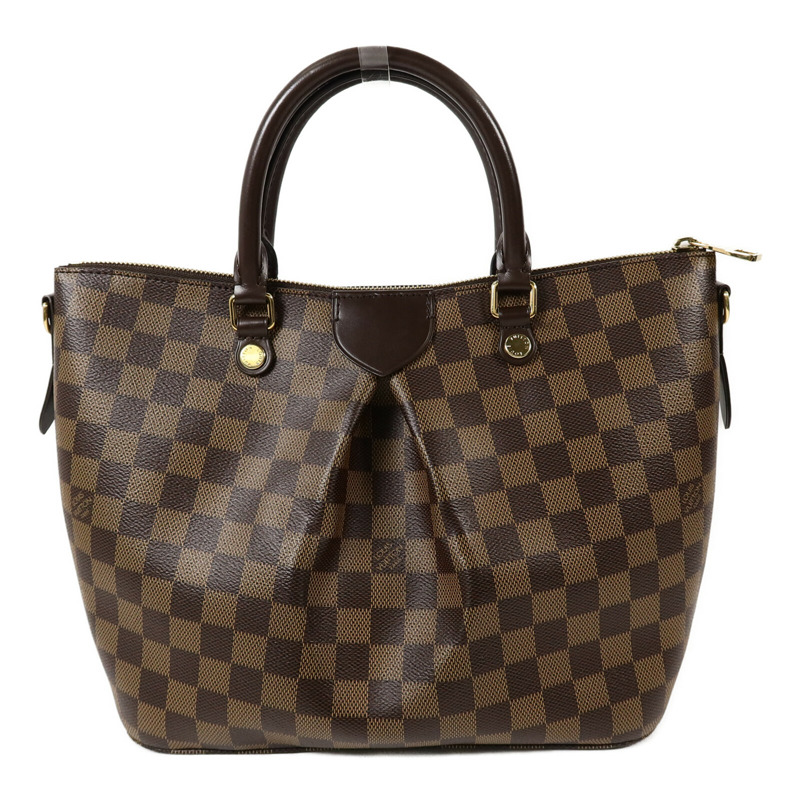 LOUIS VUITTON Damier Ebene Siena MM手挽肩背兩用袋-1