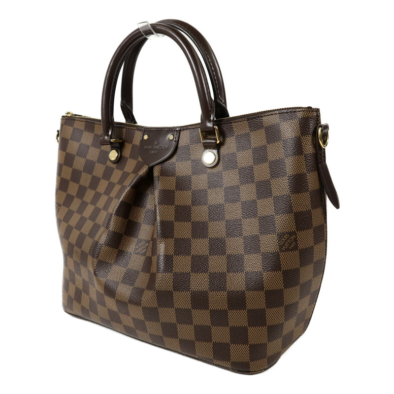 LOUIS VUITTON Damier Ebene Siena MM手挽肩背兩用袋-2