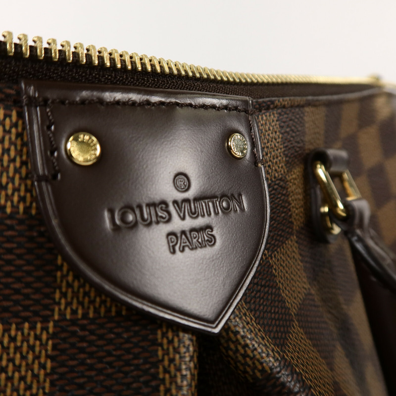 LOUIS VUITTON Damier Ebene Siena MM手挽肩背兩用袋-5