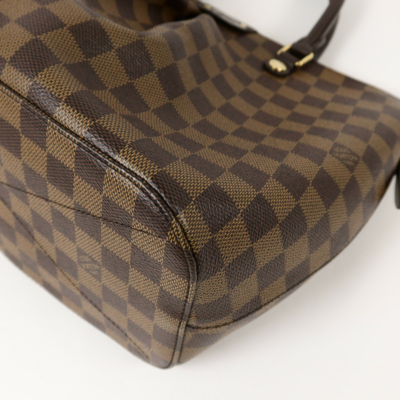 LOUIS VUITTON Damier Ebene Siena MM手挽肩背兩用袋-11
