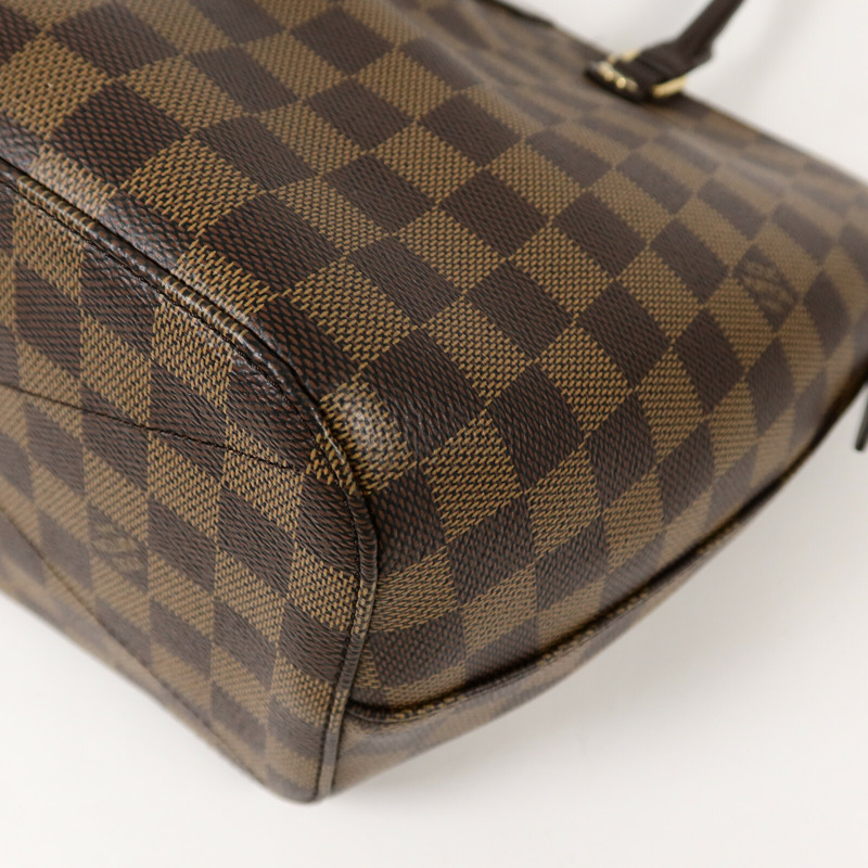 LOUIS VUITTON Damier Ebene Siena MM手挽肩背兩用袋-13