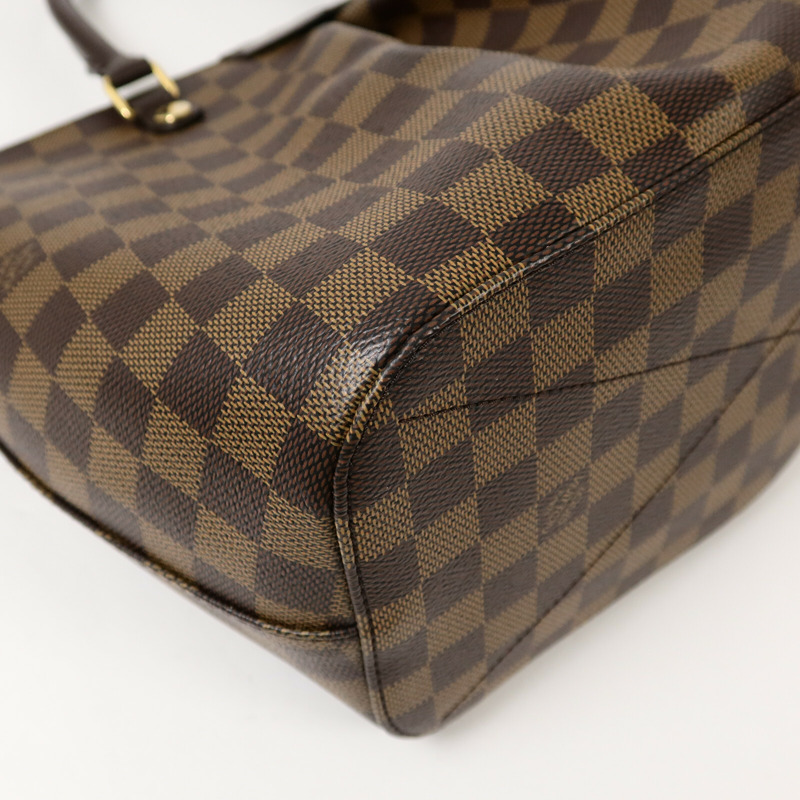 LOUIS VUITTON Damier Ebene Siena MM手挽肩背兩用袋-14
