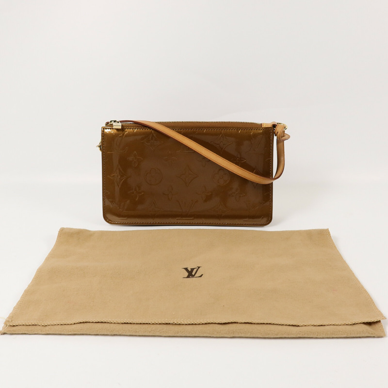 LOUIS VUITTON Monogram Vernis Lexington Pouch手拿包-13