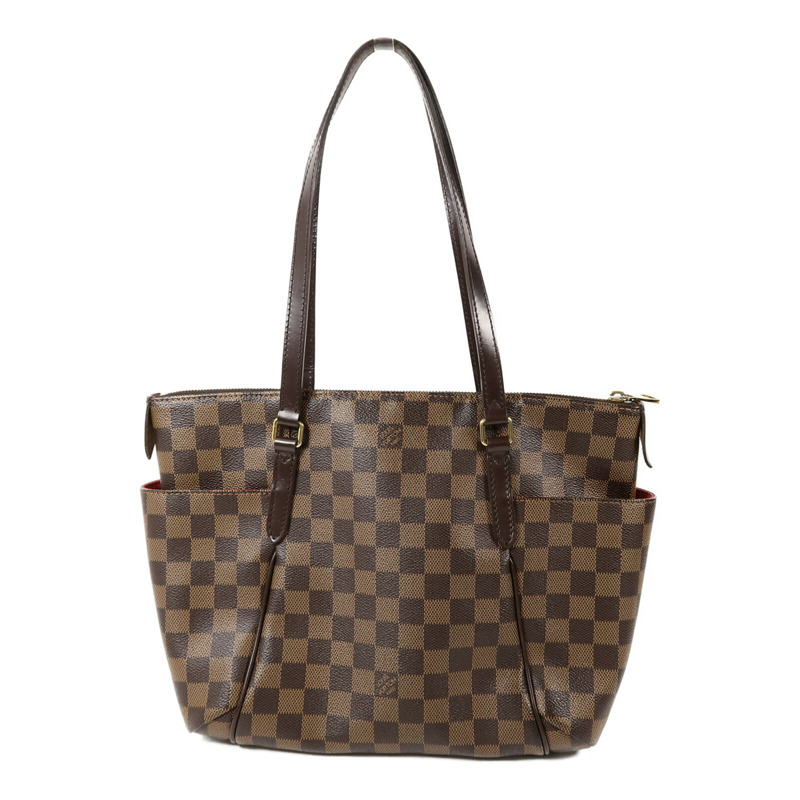 LOUIS VUITTON Damier Ebene Totally PM肩背袋-1