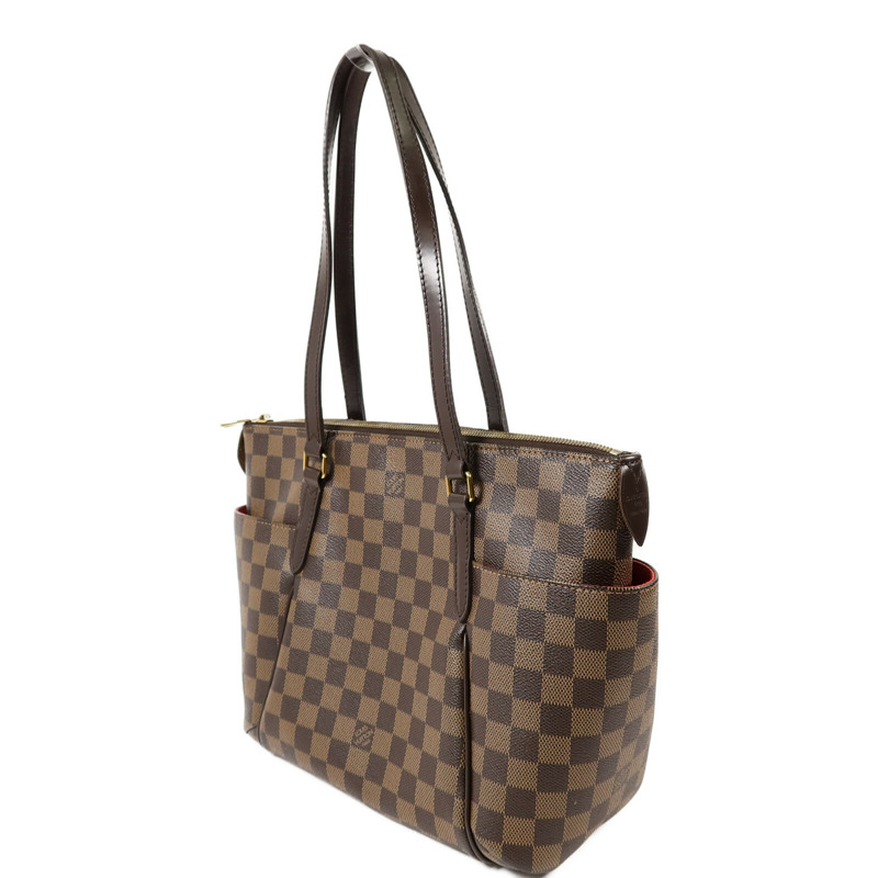 LOUIS VUITTON Damier Ebene Totally PM肩背袋-2