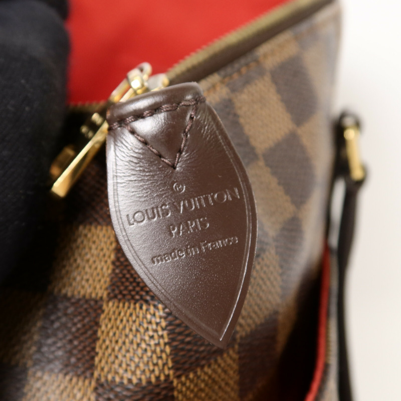 LOUIS VUITTON Damier Ebene Totally PM肩背袋-5