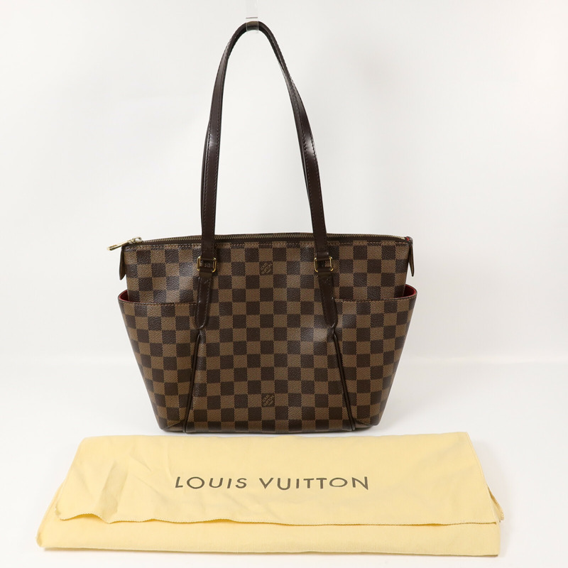 LOUIS VUITTON Damier Ebene Totally PM肩背袋-18