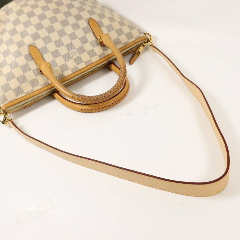 LOUIS VUITTON Damier Azur Riviera PM手挽肩背兩用袋-9