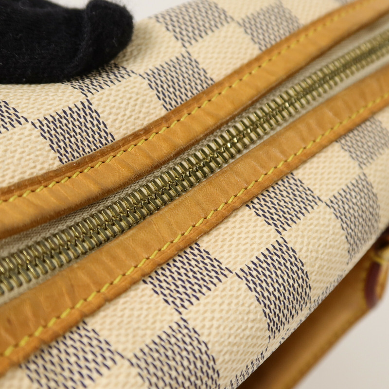 LOUIS VUITTON Damier Azur Riviera PM手挽肩背兩用袋-15