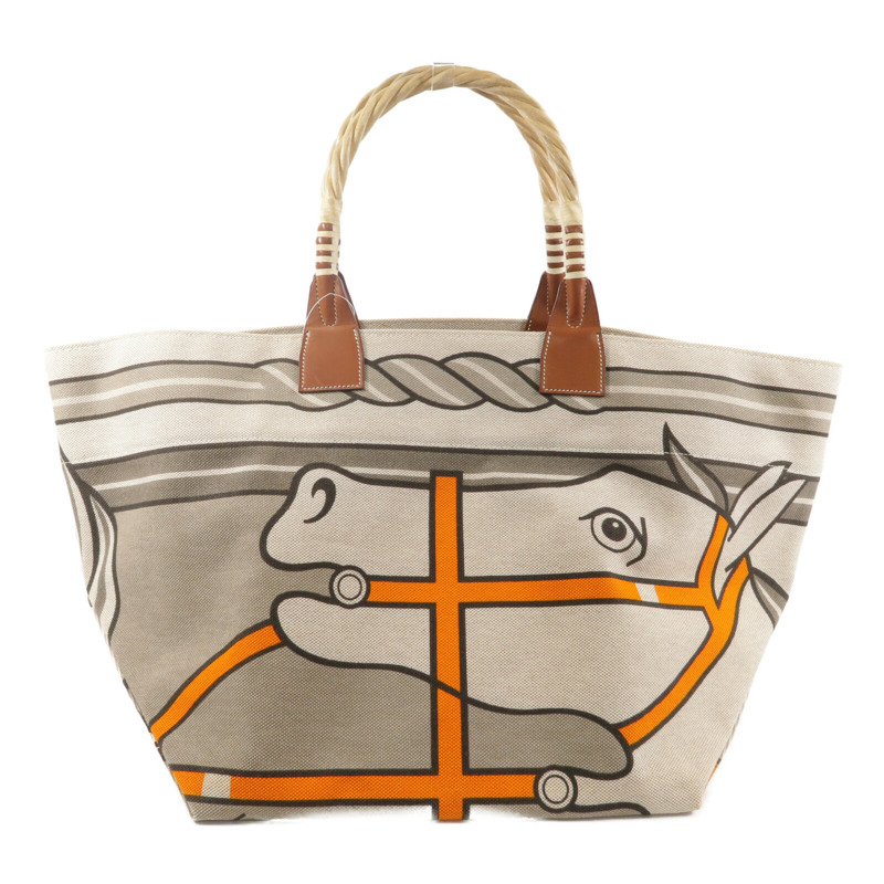 HERMES 帆布Steeple 28肩背袋-1