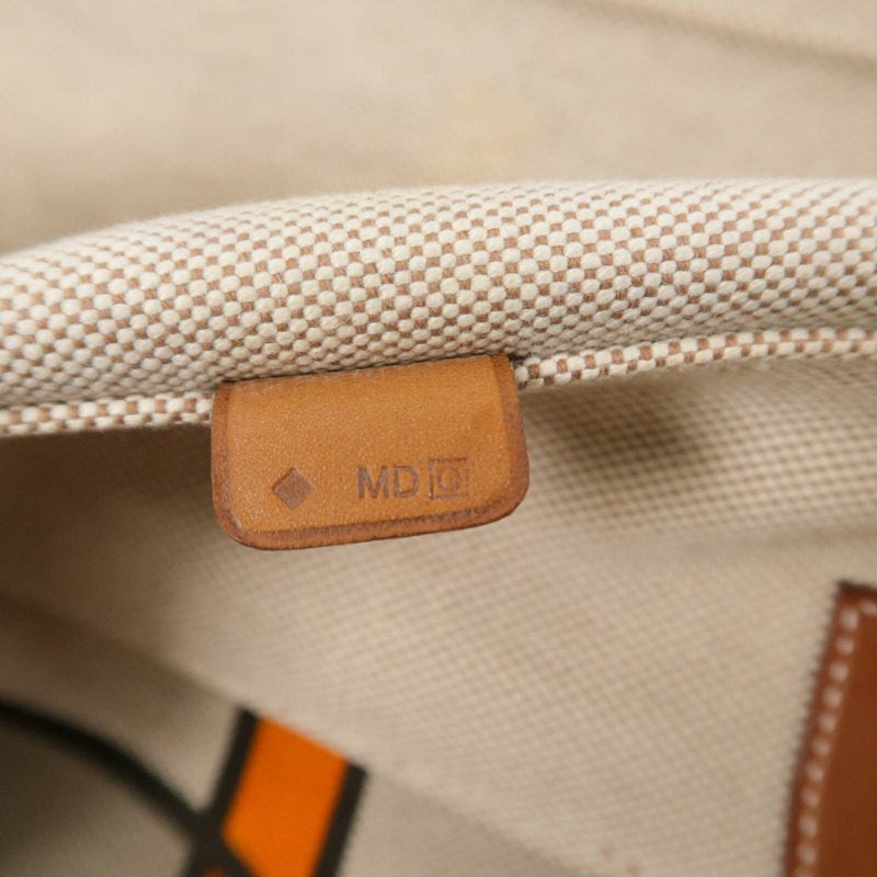 HERMES 帆布Steeple 28肩背袋-6