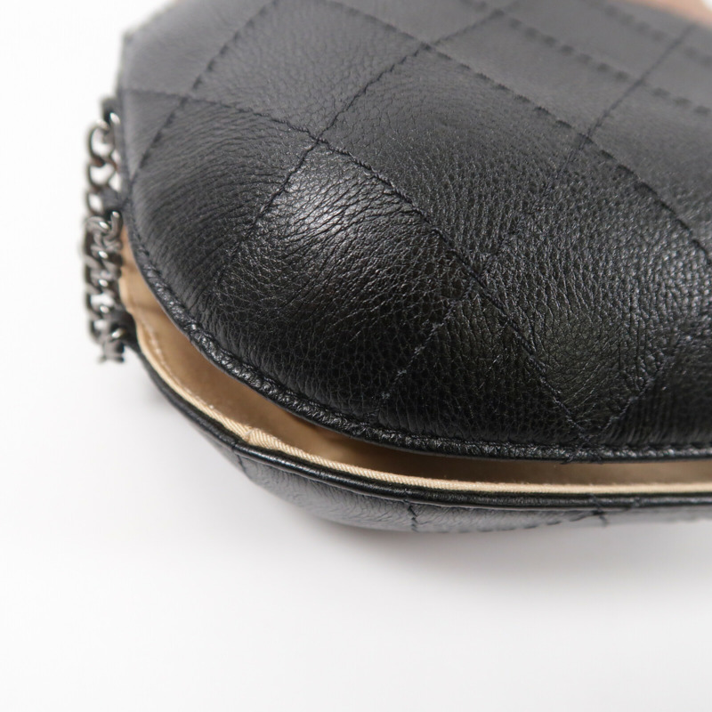 CHANEL 牛皮皮革Small Gabrielle Bcuket Bag鏈帶肩背袋-14