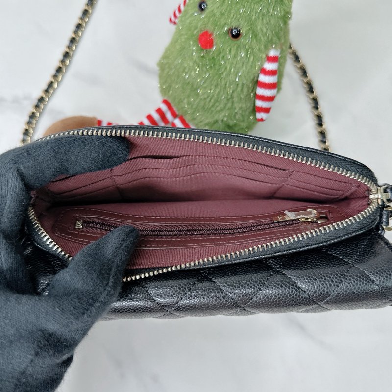 CHANEL 鏈帶雙層手機包-6