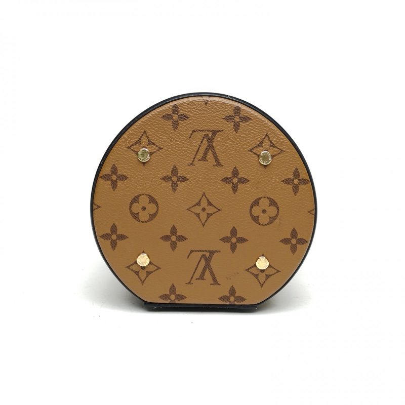 LOUIS VUITTON CANNES圓桶包拼色PVC2020老花肩背包-3