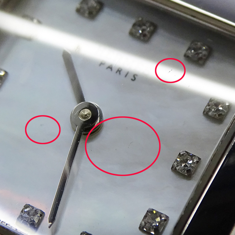 愛馬仕 (Hermes) 女士腕錶品牌 H-Watch 12P 鑲鑽石英錶 QZ HH1.210 不鏽鋼 SS 銀色-12