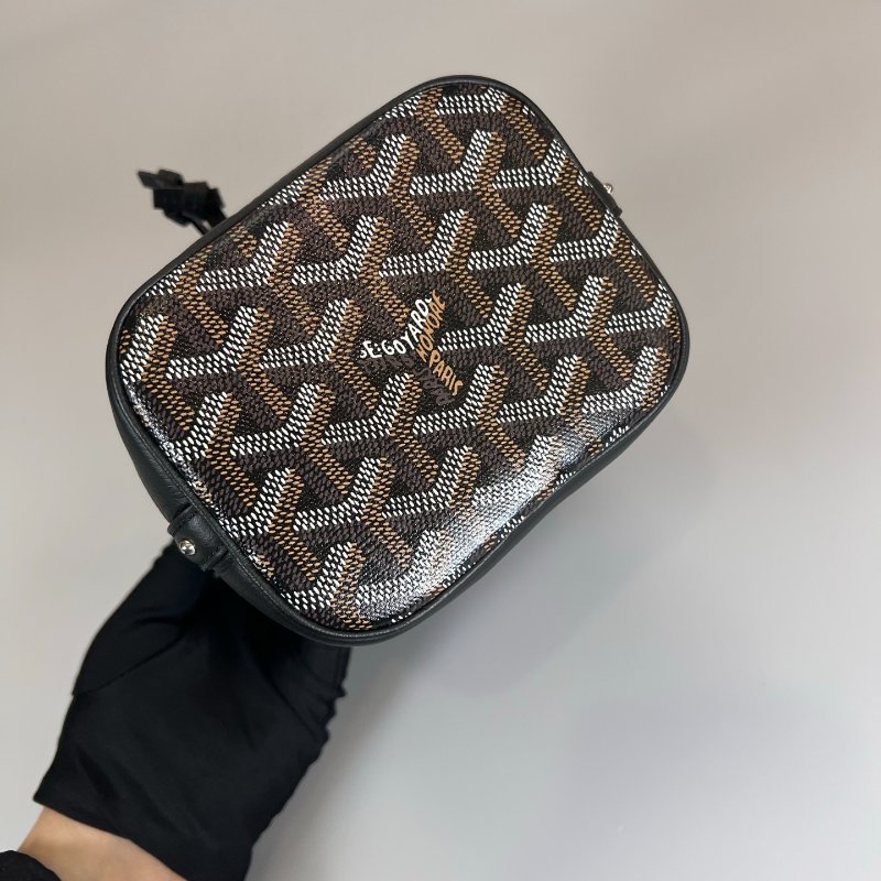 GOYARD 黑老花水桶包 MINI-6