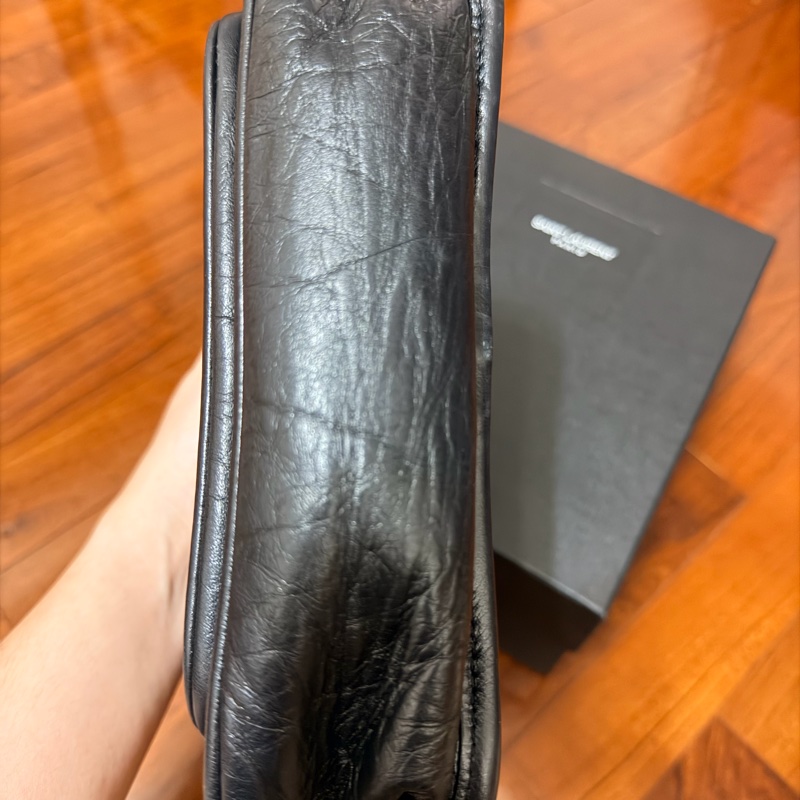 YSL NIKI BABY 黑色鏈條包 香港專櫃購入-7