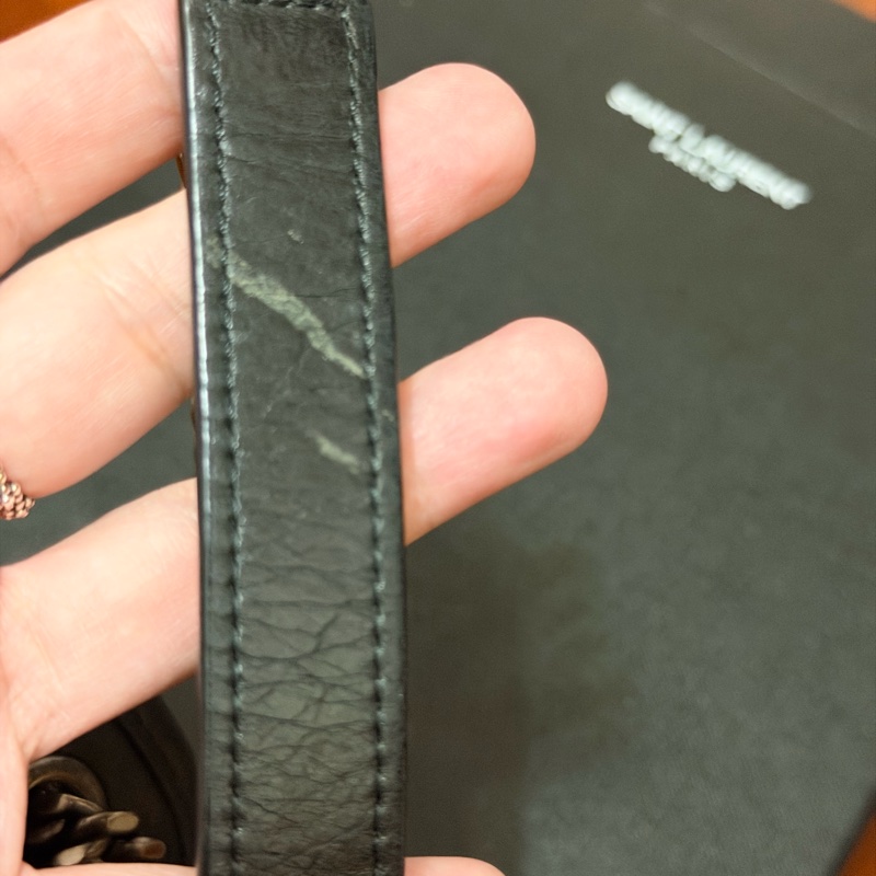 YSL NIKI BABY 黑色鏈條包 香港專櫃購入-15