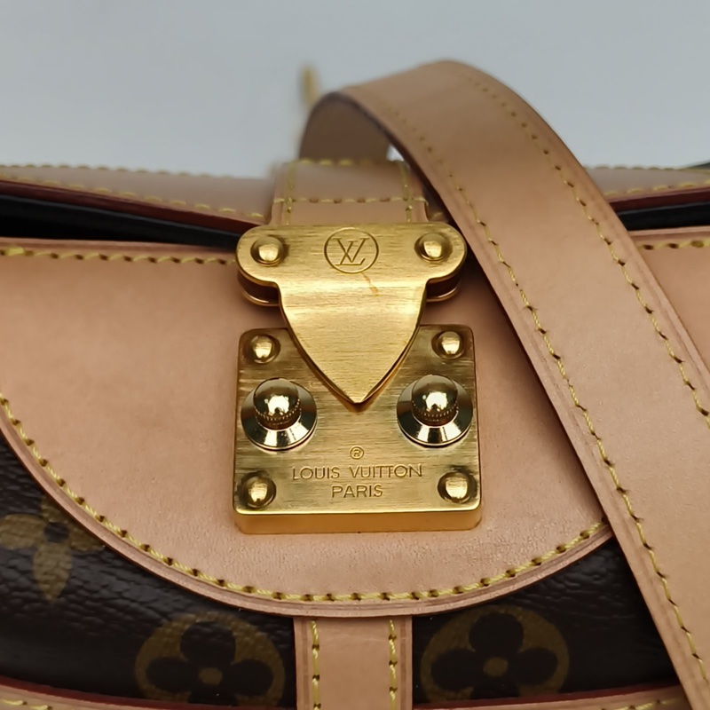 LOUIS VUITTON DUFFLE薯條包老花PVC金扣2020肩背包-4