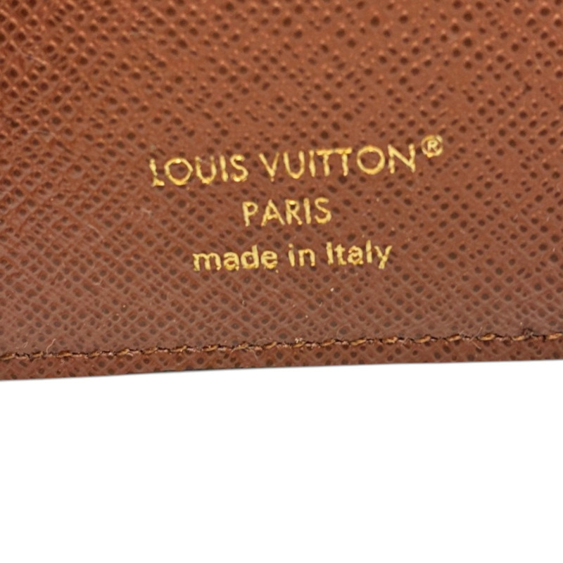 棕色 原花帆布 Victorine 三折短夾【LOUIS VUITTON LV 路易威登】 M62472-7