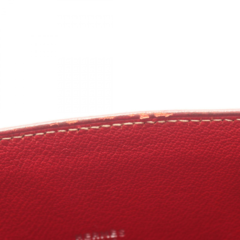 愛馬仕 Kelly Sport MM 斜背包,庫爾舍維爾皮革,紅色,二手,帶五金配件-6