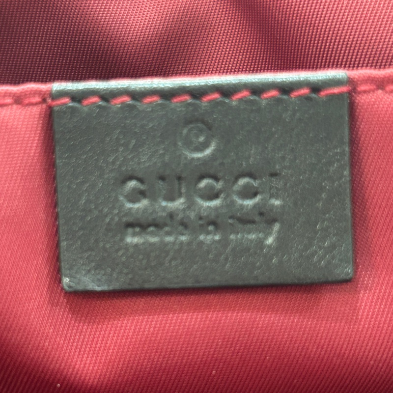 Gucci 絨布 滿版 小手提包-5
