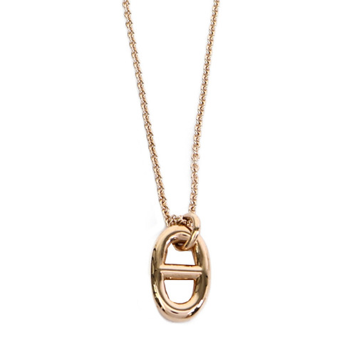 HERMES 18K玫瑰金Farandole Pendant項鍊