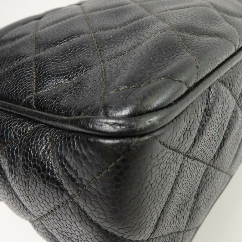 CHANEL 牛皮皮革Vintage Chain Shoulder Bag鏈帶肩背袋-12
