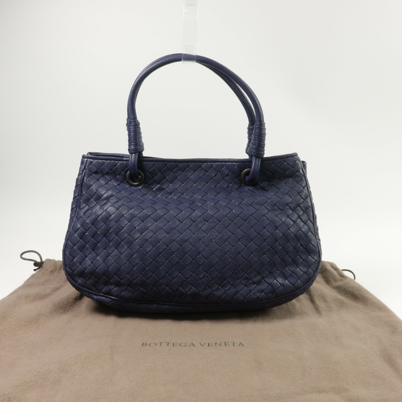BOTTEGA VENETA 織紋皮革Handbag手挽袋-9