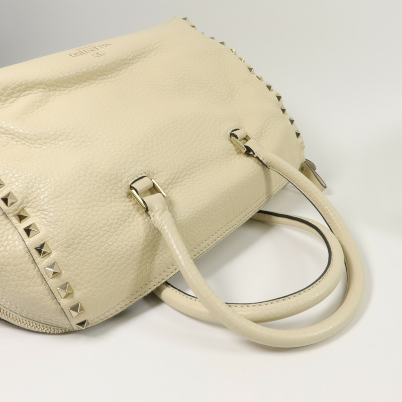 Valentino 牛皮皮革2 Way Shoulder手挽肩背兩用袋-7